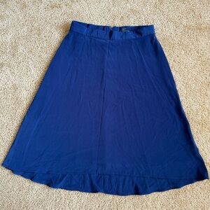 GAP A-Line Skirt in Deep Blue